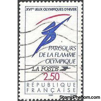 France 1991 Winter Olympic Games - Albertville-Stamps-France-Mint-StampPhenom