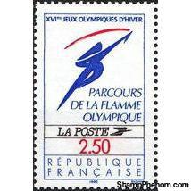 France 1991 Winter Olympic Games-Stamps-France-Mint-StampPhenom