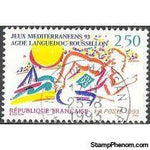 France 1993 Mediterranean Games-Stamps-France-Mint-StampPhenom