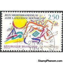 France 1993 Mediterranean Games-Stamps-France-Mint-StampPhenom