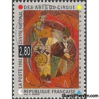 France 1993 National Centre for Circus Art-Stamps-France-Mint-StampPhenom