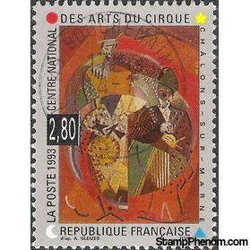 France 1993 National Centre for Circus Art-Stamps-France-Mint-StampPhenom