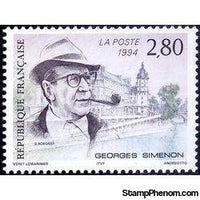 France 1994 Georges Simenon-Stamps-France-Mint-StampPhenom