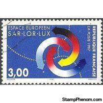 France 1997 The European Sar-Lor-Lux Area-Stamps-France-Mint-StampPhenom