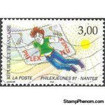 France 1997 Youth Stamp Exhibition, Nantes-Stamps-France-Mint-StampPhenom