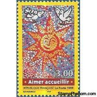 France 1999 Greeting Stamp-Stamps-France-Mint-StampPhenom