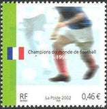 France 2002 Football World Cup-Stamps-France-Mint-StampPhenom