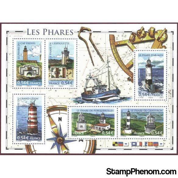 France 2007 Lighthouses-Stamps-France-Mint-StampPhenom