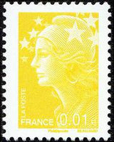 France 2008 Marianne et l%27Europe-Stamps-France-Used-StampPhenom