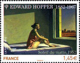 France 2012 Art. Edward Hopper, 1882-1967-Stamps-France-Used-StampPhenom