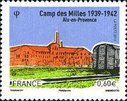France 2012 Camp des Milles Internment Camp Memorial Site, Aix-en-Provence-Stamps-France-Used-StampPhenom
