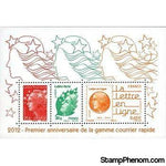 France 2012 First Anniv of Extended Courier Range.-Stamps-France-Mint-StampPhenom