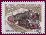 France 2012 Introduction of Pacific Locomotives-Stamps-France-Mint-StampPhenom