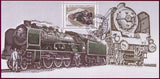 France 2012 Introduction of Pacific Locomotives-Stamps-France-Mint-StampPhenom