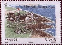 France 2012 Tourism. La Pointe Saint-Mathieu, Finistère-Stamps-France-Used-StampPhenom