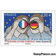 France 2013 50th Anniversary of the Elysee Treaty-Stamps-France-Mint-StampPhenom