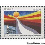 France 2015 70th anniversary of the liberation of the Concentration Camps-Stamps-France-Mint-StampPhenom