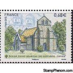 France 2015 Church Saint Martial of Lestards-Stamps-France-Mint-StampPhenom