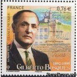 France 2015 Gilberto Bosques-Stamps-France-Mint-StampPhenom