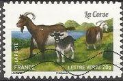 France 2015 Goats of the French Regions-Stamps-France-Mint-StampPhenom