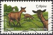 France 2015 Goats of the French Regions-Stamps-France-Mint-StampPhenom