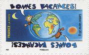 France 2015 Happy Vacation Booklet-Stamps-France-Mint-StampPhenom