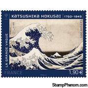 France 2015 Hokusai Painting-Stamps-France-Mint-StampPhenom