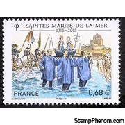 France 2015 St. Maries de la Mer 700th anniversary-Stamps-France-Mint-StampPhenom