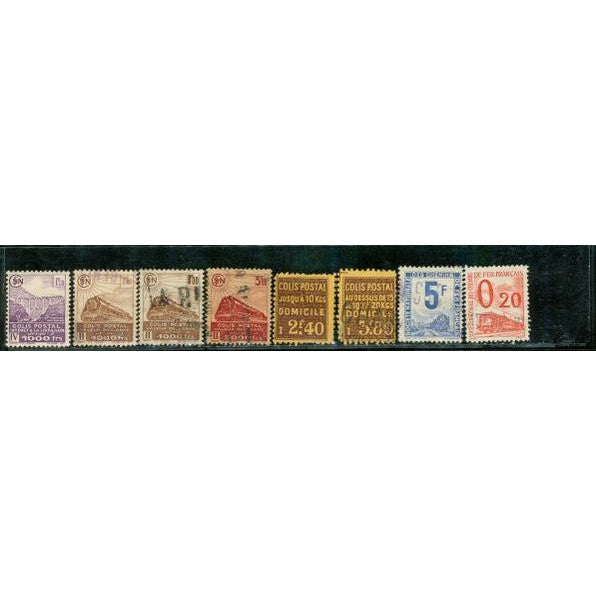 France Lot , 8 stamps