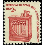 United States of America 1977 Freedom to speak out - Speaker's Stand