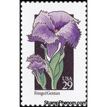 United States of America 1992 Fringed Gentian (Gentianopsis crinita)