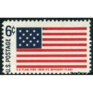 United States of America 1968 Ft. McHenry, 1795-1818