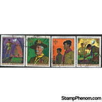 Fujeira Scouting , 4 stamps