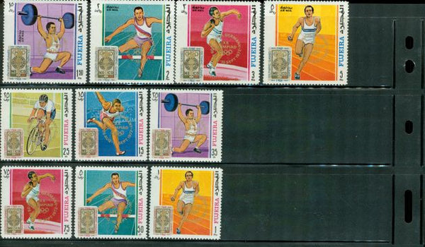 Fujeira Olympics Lot 2 , 10 stamps