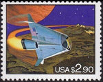 United States of America 1993 Futuristic Space Shuttle