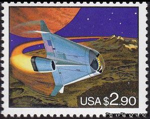 United States of America 1993 Futuristic Space Shuttle