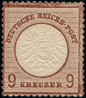 Germany 1872 Eagle, big shield-Stamps-Germany-Mint-StampPhenom