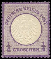 Germany 1872 Eagle, small shield-Stamps-Germany-Mint-StampPhenom