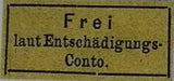 Germany 1874 Inscribed "Frei laut EntschÃ¤digungs-Conto"-Stamps-Germany-Mint-StampPhenom