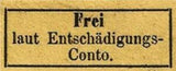 Germany 1874 Inscribed "Frei laut EntschÃ¤digungs-Conto"-Stamps-Germany-Mint-StampPhenom