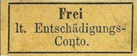 Germany 1874 Inscribed "Frei laut EntschÃ¤digungs-Conto"-Stamps-Germany-Mint-StampPhenom