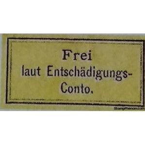 Germany 1874 Inscribed "Frei laut EntschÃ¤digungs-Conto"-Stamps-Germany-Mint-StampPhenom