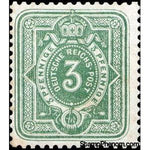 Germany 1875 Digit in oval, crown, PFENNIGE-Stamps-Germany-Mint-StampPhenom