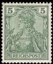 Germany 1900 Germania with imperial crown, inscription 'REICHSPOST'-Stamps-Germany-Mint-StampPhenom