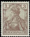 Germany 1900 Germania with imperial crown, inscription 'REICHSPOST'-Stamps-Germany-Mint-StampPhenom