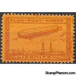 Germany 1913 Air post stamp for Liegnitz, Bunzlau, Frankenstein, Haida-Stamps-Germany-Mint-StampPhenom