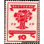 Germany 1919 Tree-Stamps-Germany-Mint-StampPhenom