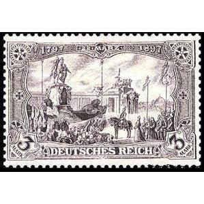 Germany 1919 Unveiling of the monument of Emperor William I, Berlin-Stamps-Germany-Mint-StampPhenom