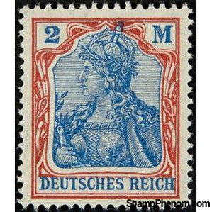 Germany 1920 Germania with the imperial crown, 2m-Stamps-Germany-Mint-StampPhenom