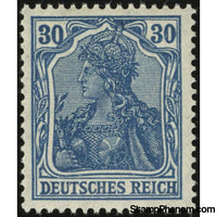 Germany 1920 Germania with the imperial crown, 30pf-Stamps-Germany-Mint-StampPhenom